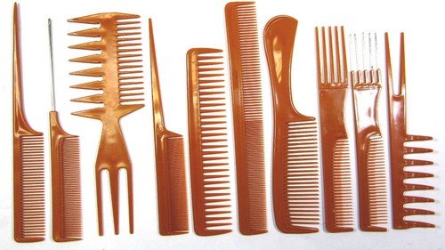 Set pettine capelli salone