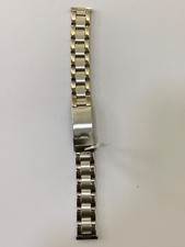 CINTURINO OROLOGIO ANSA 16 MM "CLASSICO" ACCIAIO -NUOVO-