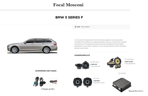 Kit sound upgrade - kit, focal