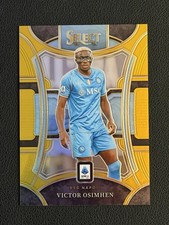 Maglia 2023-24 Seleziona Serie A Gold Prizm Victor Osimhen 9/10 Numero Kit Match
