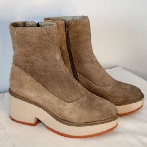Gavin suede leather - leather, platform