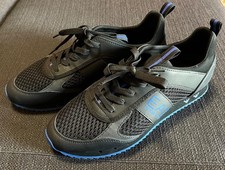 EA7 EMPORIO ARMANI SCARPE SHOES SNEAKER NERE NERO PARI AL NUOVO N. 41 1/3 !!!!