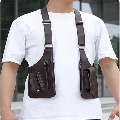 Borsa petto tracolla antifurto