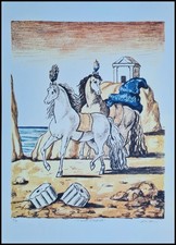 GIORGIO DE CHIRICO Horses of