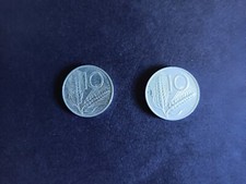 Monete rare Italia - 10 lire del 1972 - 1973.