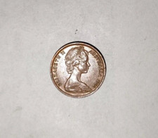 Moneta Singola Antica Australia Regina Elisabetta II 1 C 1966