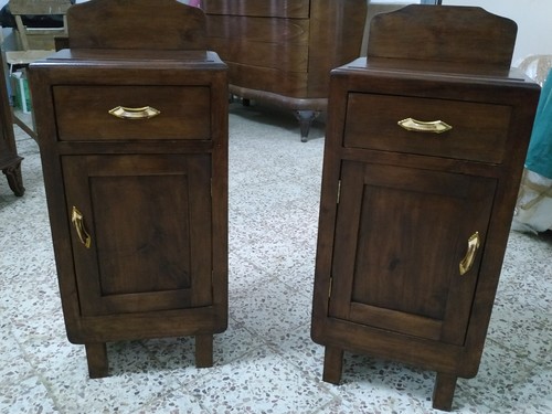 Coppia comodini antichi - di,