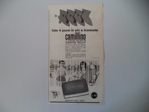 Advertising pubblicità 1962 - pubblicità,