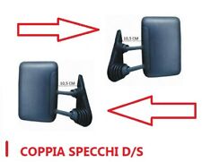 2 X SPECCHIO SPECCHIETTO RETROVISORE per IVECO DAILY 89 B/ CORTO grigio 