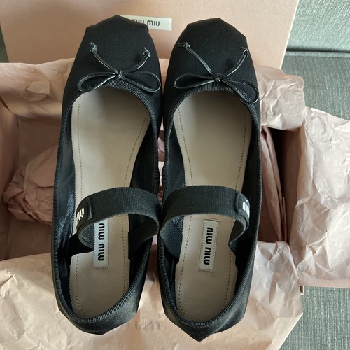 Ballerine miu raso con - ballerine,