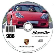 Porsche Boxster 986 (1997-2001)  manuale officina riparazione su cd