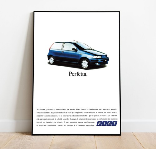 Poster fiat punto - poster, prima