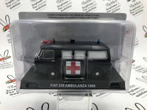Die cast fiat 238 ambulanza - die,