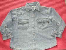 Markenhemd Kinder Jeans hell