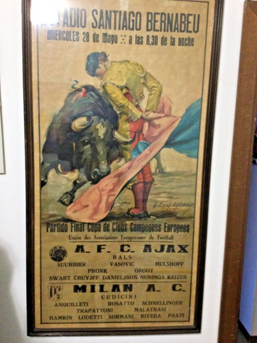 Locandina coppa dei - coppa, campioni