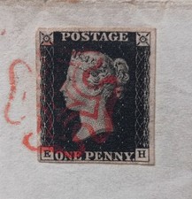 Penny Queen Victoria GB nero