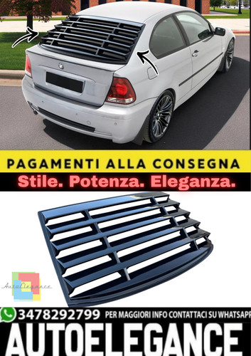 Louver lunotto in abs - ,