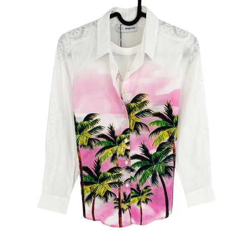 Desigual maglietta bianca con - maglietta,