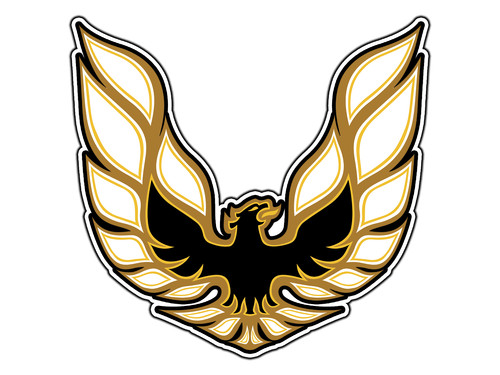 Adesivo pontiac firebird logo - adesivo,