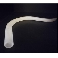 Vetro Asta Paralume Ø16 di Ricambio Bianco G4 Wave Lampada