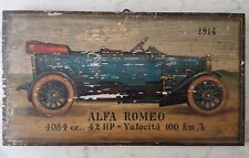 ALFA ROMEO del 1914! - QUADRO