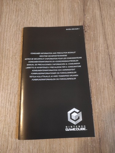 Nintendo game cube - , notice