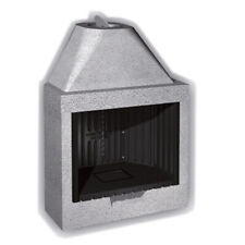 Camino A Legna Prefabbricato Con Focolare In Ghisa 95x53x127 Girolami GK 100 GS