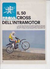 advertising Pubblicità-MOTO INTRAMOTOR 50 CROSS '76-MOTOITALIANE MOTOCROSS EPOCA