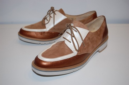 Scarpe basse brunate pelle - scarpe,