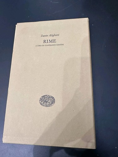 Dante alighieri rime a - alighieri, /