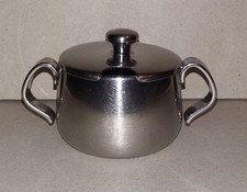 ALESSI - Zuccheriera in acciaio 18/10 codice 104 - design Ettore Sottsass