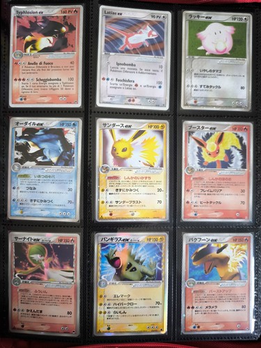 Lotto carte pokemon - pokemon, ex,1ed