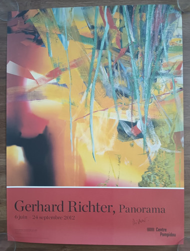 Gerhard richter 2012 poster - gerhard,