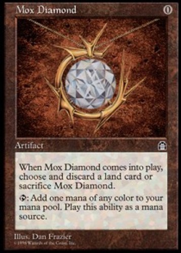 Mox diamond fortezza mtg - diamond,