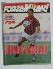 08415 Forza Milan 1992 a. XXIV n° 10 - Massaro - Poster pag centrali Papin