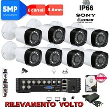 KIT VIDEOSORVEGLIANZA DVR 5MPX