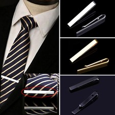 Gentleman Argentato Metallo Argilla Semplice Pratica Clip Bar Clasp U ~,