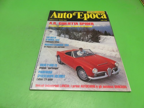 Rivista auto epoca 3 - n.,
