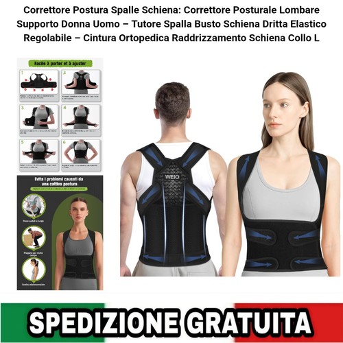 Correttore postura spalle - correttore,