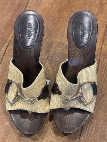 Zoccoli vintage gucci horsebit - zoccoli,