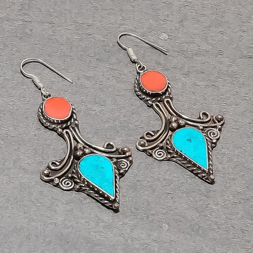Orecchini nepalesi vintage - orecchini,