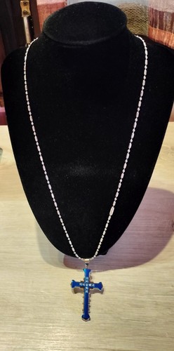 Collana con crocifisso - collana,