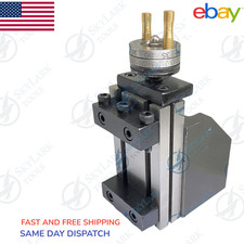 Mini Tornio Scorrevole Verticale 90x50 mm Due Maniglie Funzionamento Fresatura su Tornio