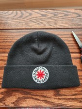 Berretto Rock Off Red Hot Chili Peppers logo con polsini nero 
