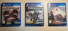 Lotto Giochi per PlayStation VR:  BRAVO TEAM + FARPOINT + FIREWALL ZERO HOUR