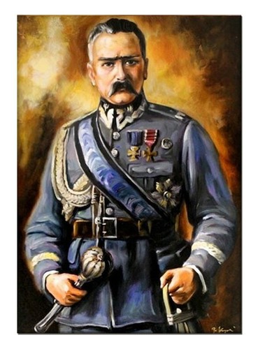 Kossak pilsudski dipinto - -,