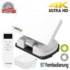 Selfsat SNIPE 4 singolo con telecomando BT completamente automatico. Antenna da campeggio merce di serie B