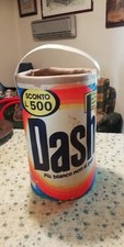 dash fustino detersivo lavatrice vintage anni 70 80 bucato pubblicitario epoca