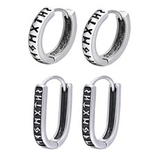 Orecchini Rune Vichinghe per