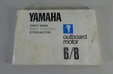 Yamaha Outboard 6 / 8 User